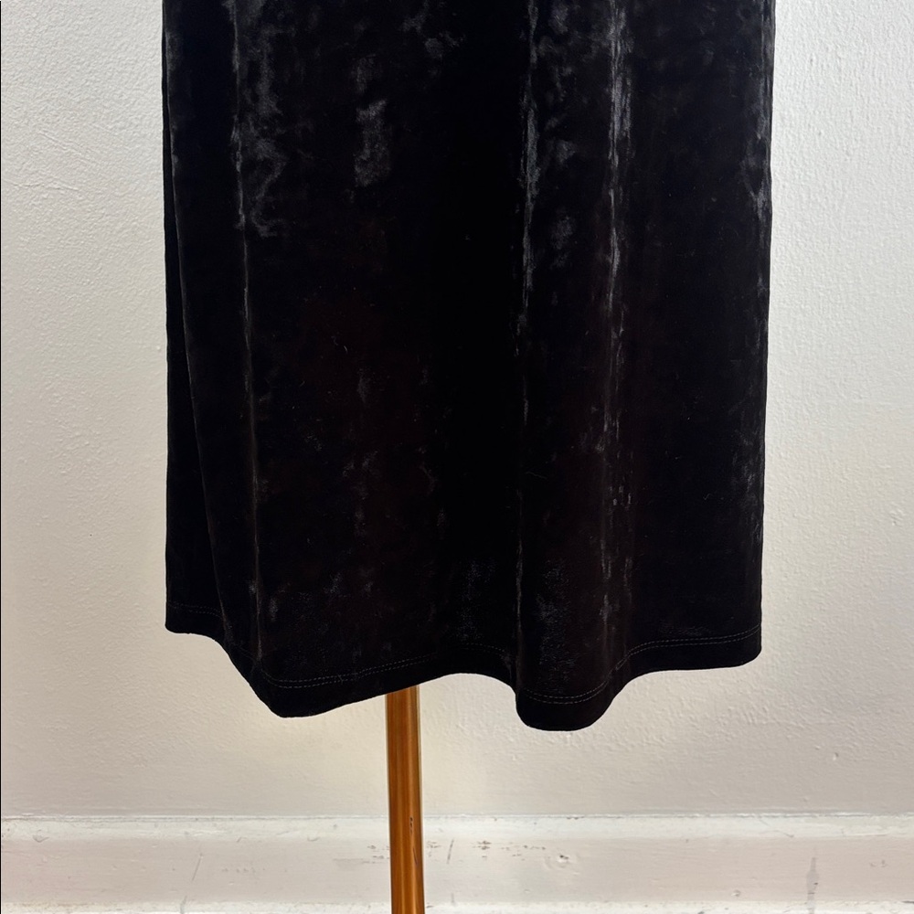 Jessica Simpson Velvet Slip Dress Gown Whimsigoth Fairy Grunge Witchy Vampy XS - Picture 9 of 10